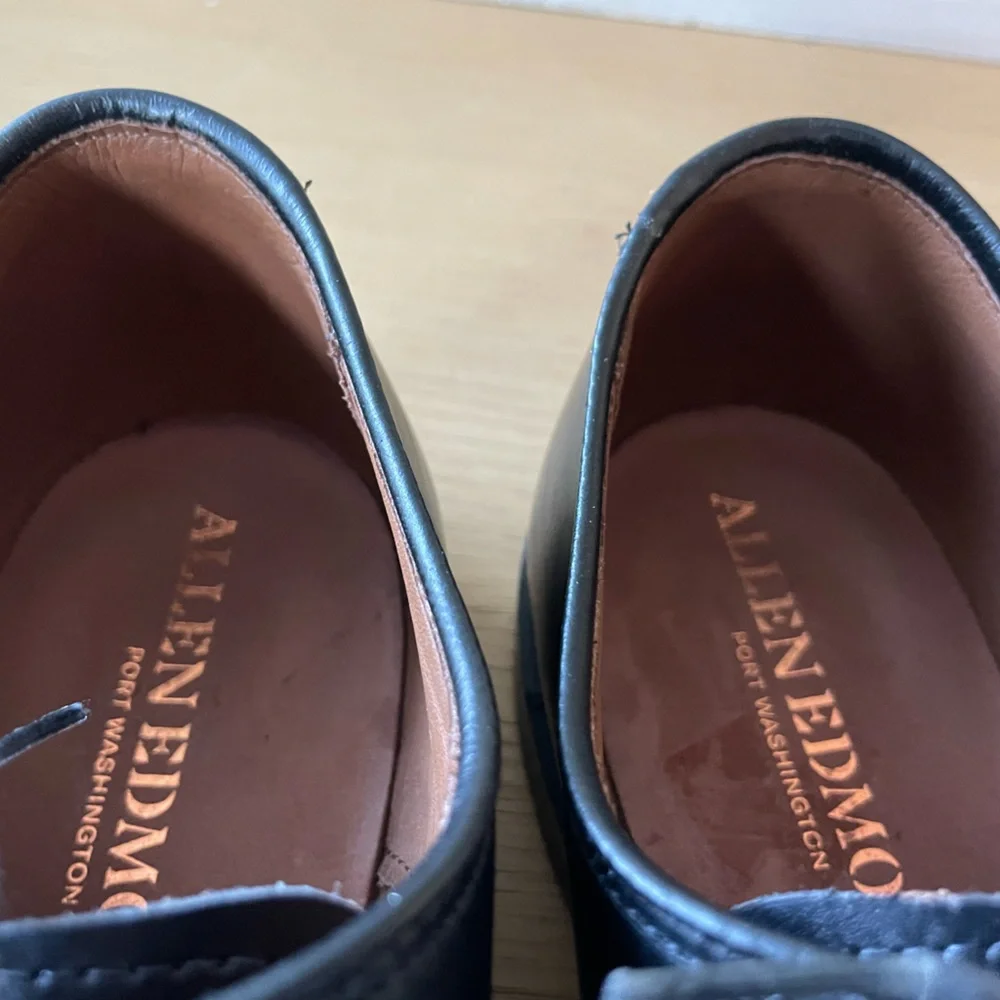 ALLEN EDMONDS Park Avenue Cap-toe Oxford Dress Shoe Size 10D